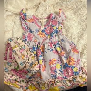 Matilda Jane 2 Piece Easter Set Lil Chicky Dress Let’s Go Together